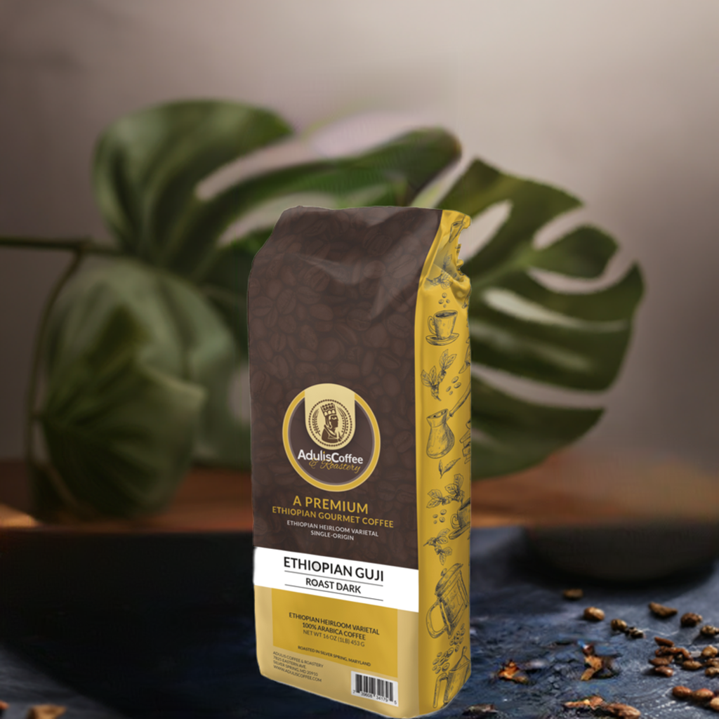 Adulis Coffee Dark Roast Guji Whole Bean